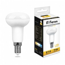 Лампа светодиодная Feron LB-450 R50 E14 7W 2700К 25513