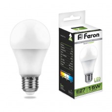 Светодиодная лампа Feron LB-94 A60 E27 15W 4000К