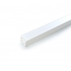 Профиль для светодиодной ленты "Линии света" Feron CAB256 накладной 2м белый 10372