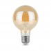Лампа светодиодная Gauss Filament G95 E27 6W 2400К 105802006